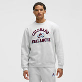 Colorado Avalanche lululemon Steady State Crew - Heathered Core Ultra Light Grey - NHL