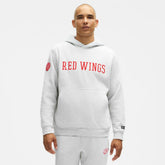 Detroit Red Wings lululemon Steady State Pullover Hoodie - Heathered Core Ultra Light Grey - NHL