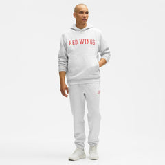 Detroit Red Wings lululemon Steady State Pullover Hoodie - Heathered Core Ultra Light Grey - NHL