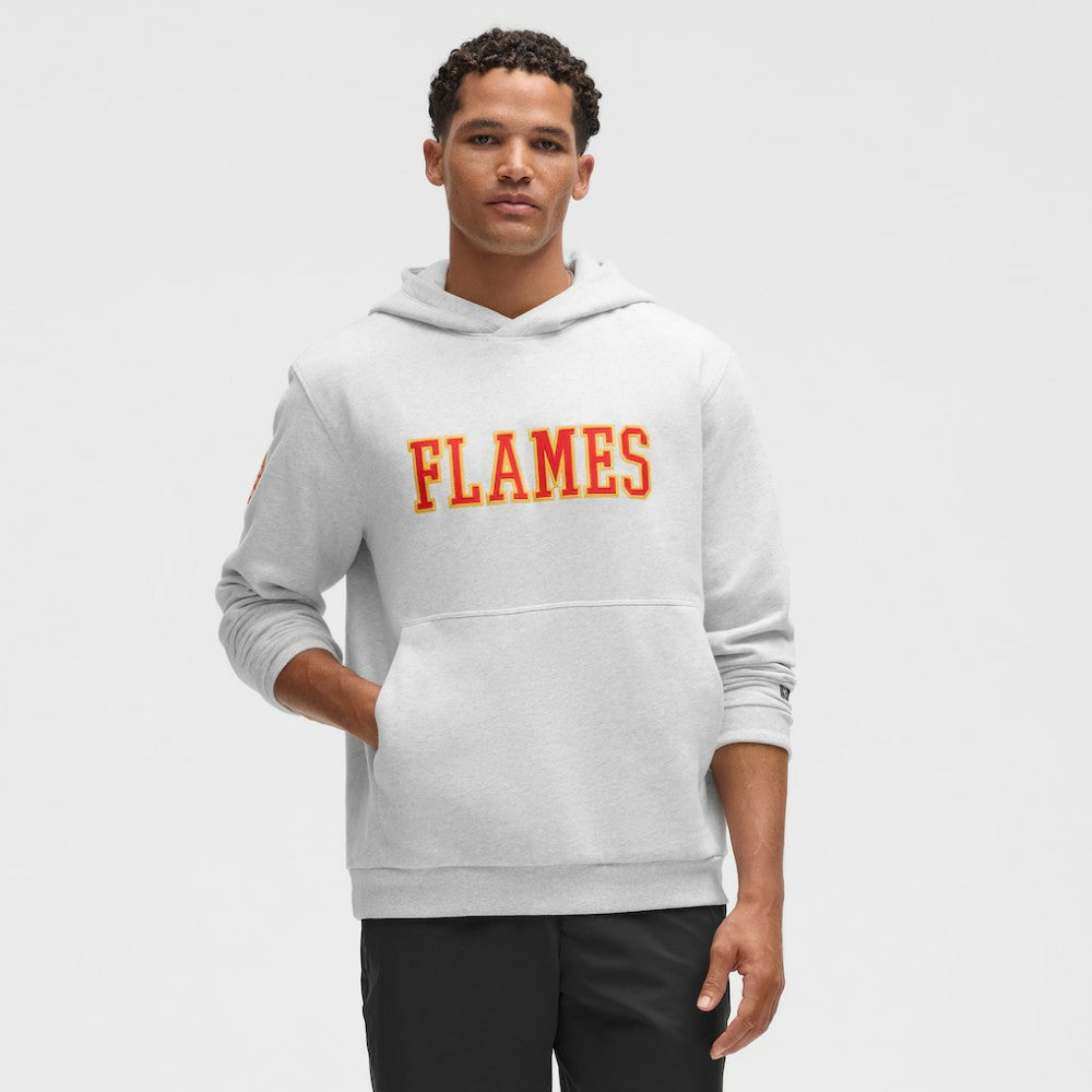 Calgary Flames lululemon Steady State Pullover Hoodie - Heathered Core Ultra Light Grey - NHL