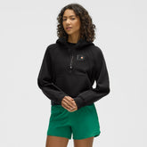 Philadelphia Flyers lululemon Women's Scuba Oversized Half-Zip Hoodie - Black - NHL