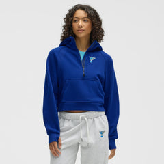 St. Louis Blues lululemon Women's Scuba Oversized Half-Zip Hoodie - College Cobalt - NHL