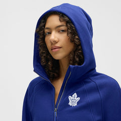 Toronto Maple Leafs lululemon Women's Scuba Oversized Half-Zip Hoodie - Larkspur - NHL