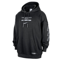 San Antonio Spurs Courtside Club Premium Hoodie Black - NBA