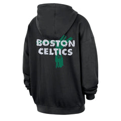 Boston Celtics Courtside Club Premium Hoodie Black - NBA