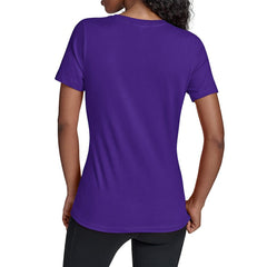 Minnesota Vikings Starter Women's Groovy Script V-Neck T-Shirt Purple | NFL