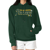 Green Bay Packers Starter Women's Groovy Script Pullover Hoodie Green | NFL