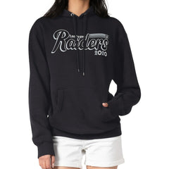 Las Vegas Raiders Starter Women's Groovy Script Pullover Hoodie Black | NFL
