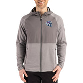 Buffalo Bills Cutter & Buck Peshastin Eco Fleece Recycled Raglan Full-Zip Tri-Blend Hybrid Jacket Heather Gray | NFL