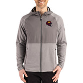 Washington Commanders Cutter & Buck Peshastin Eco Fleece Recycled Raglan Full-Zip Tri-Blend Hybrid Jacket Heather Gray | NFL