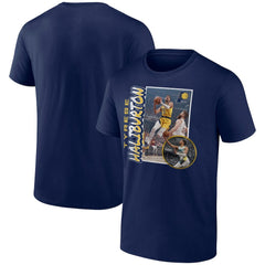 Tyrese Haliburton Indiana Pacers '90s Player Graphic T-Shirt Navy - NBA
