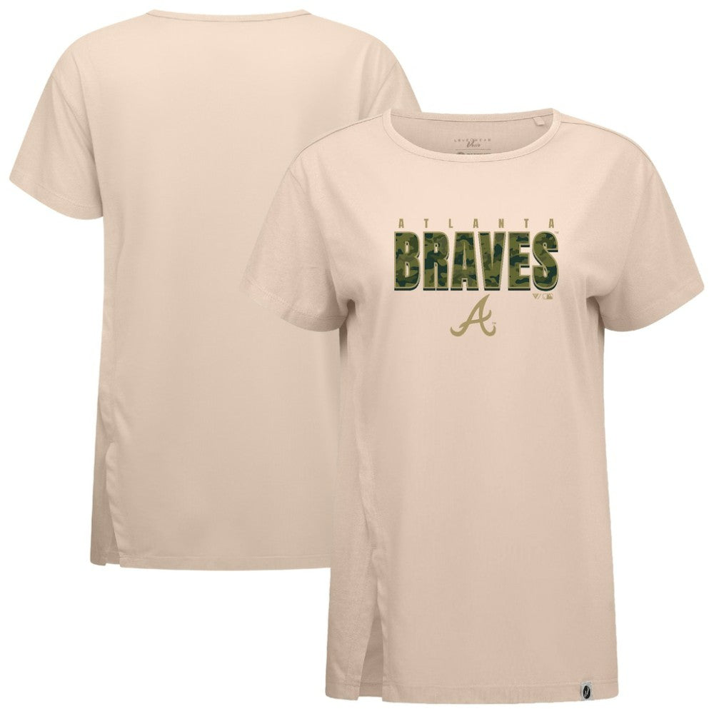 Atlanta Braves Levelwear Women's Influx Protect W T-Shirt - MLB