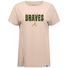 Atlanta Braves Levelwear Women's Influx Protect W T-Shirt - MLB
