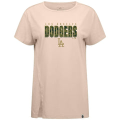 Los Angeles Dodgers Levelwear Women's Influx Protect W T-Shirt - MLB