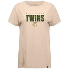 Minnesota Twins Levelwear Women's Influx Protect W T-Shirt - MLB