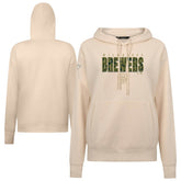 Milwaukee Brewers Levelwear Women's Adorn Protect W Pullover Hoodie - MLB