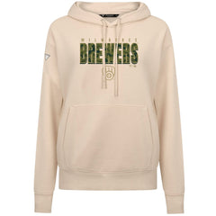 Milwaukee Brewers Levelwear Women's Adorn Protect W Pullover Hoodie - MLB