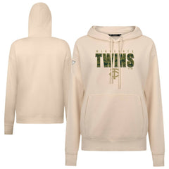 Minnesota Twins Levelwear Women's Adorn Protect W Pullover Hoodie - MLB