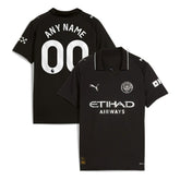 Manchester City Youth 2025/26 Away Replica Custom Jersey Black | Puma Online