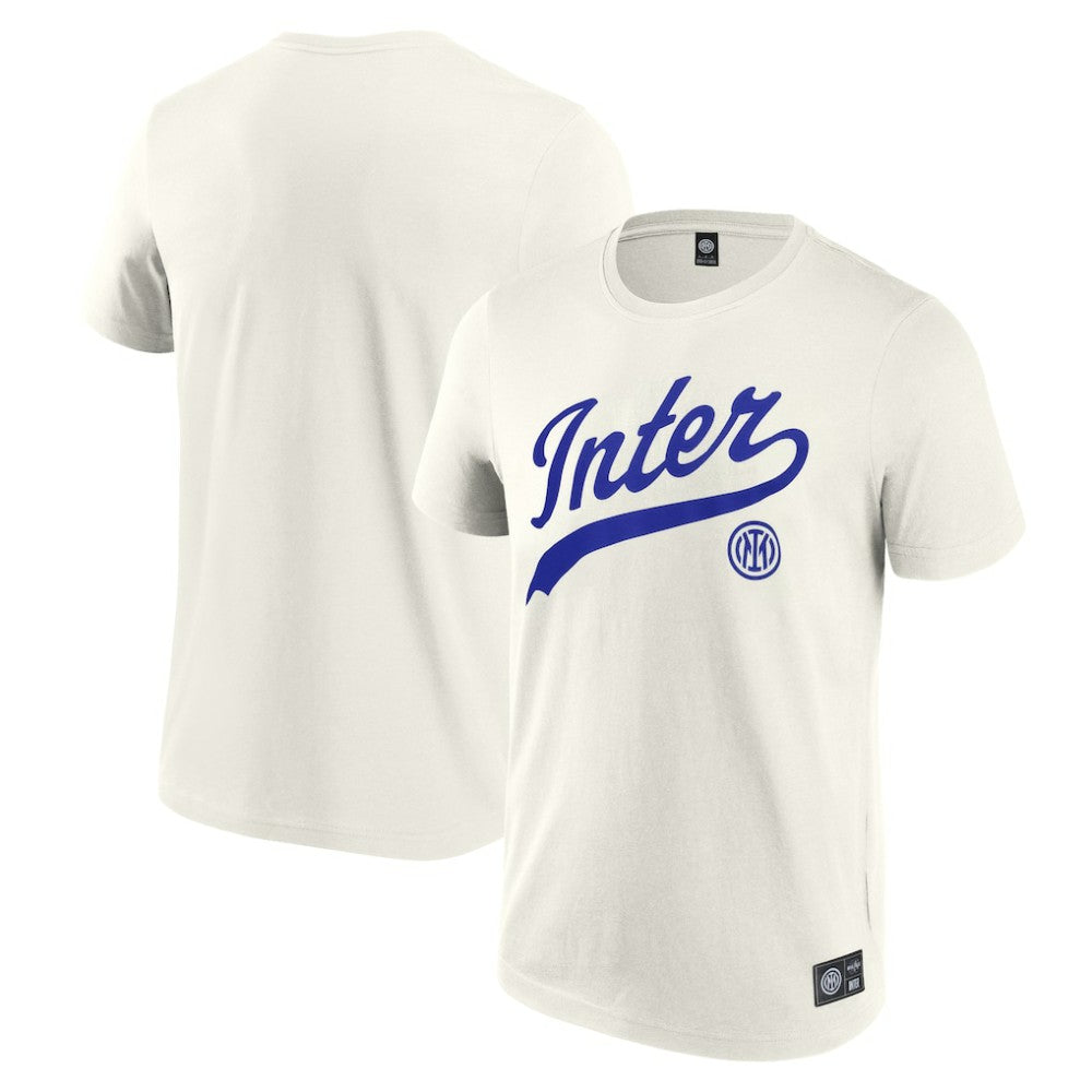 Inter Milan Collegiate T-Shirt Cream | Fanatics Online