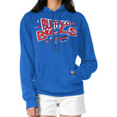 Buffalo Bills Starter Women's Fireworks Fleece Pullover Hoodie Royal | NFL