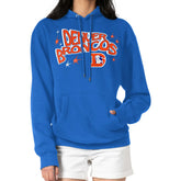 Denver Broncos Starter Women's Fireworks Fleece Pullover Hoodie Royal | NFL