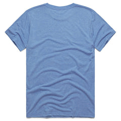 Los Angeles Chargers Homage Youth Charger Power Tri-Blend T-Shirt Powder Blue | NFL