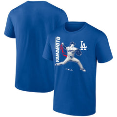 Yoshinobu Yamamoto Los Angeles Dodgers Player Graphic T-Shirt - MLB