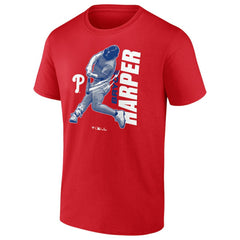 Bryce Harper Philadelphia Phillies Player Graphic T-Shirt - MLB
