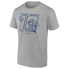 Yoshinobu Yamamoto Los Angeles Dodgers Player Graphic T-Shirt - MLB