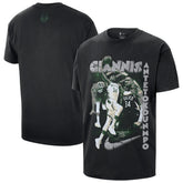 Giannis Antetokounmpo Milwaukee Bucks Unisex Athlete T-Shirt Black - NBA