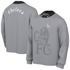 Chelsea 2025/26 Long Sleeve Goalkeeper Jersey Gray | Nike Online