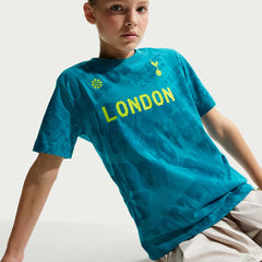 Tottenham Hotspur Youth 2025/26 London T-Shirt Blue | Nike Sale