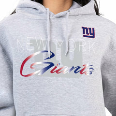 New York Giants G-III 4Her by Carl Banks Women's Shadow Logo Fleece Pullover Hoodie Gray | NFL