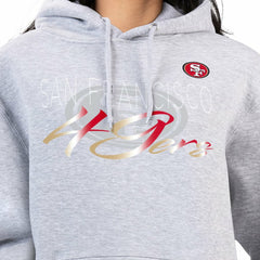 San Francisco 49ers G-III 4Her by Carl Banks Women's Shadow Logo Fleece Pullover Hoodie Gray | NFL
