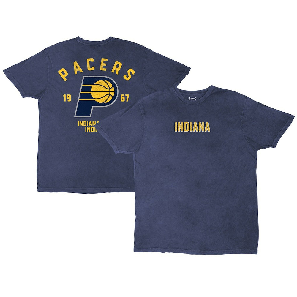 Indiana Pacers Stadium Essentials Unisex Oversized Vintage Wash T-Shirt Denim - NBA