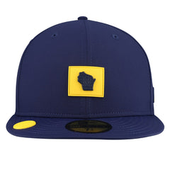 Milwaukee Brewers New Era 2026 Clubhouse Alternate 59FIFTY Fitted Hat - MLB
