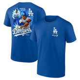 Mookie Betts Los Angeles Dodgers Anime Graphic T-Shirt - MLB