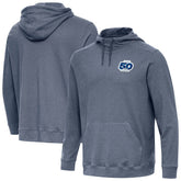 Seattle Seahawks Antigua 50th Season Cloud Pullover Hoodie Heather Navy | NFL