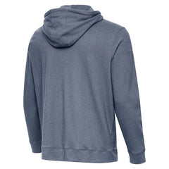 Seattle Seahawks Antigua 50th Season Cloud Pullover Hoodie Heather Navy | NFL