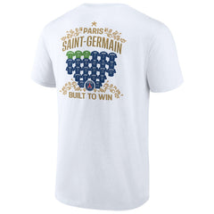 Paris Saint-Germain 2025 Champions League Winners Roster Jersey T-Shirt White - FIFA World CUP