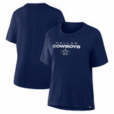 Dallas Cowboys Women's Fade Legacy T-Shirt Navy | Fanatics