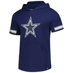 Dallas Cowboys Optimal Play Short Sleeve Hooded T-Shirt Navy | Fanatics