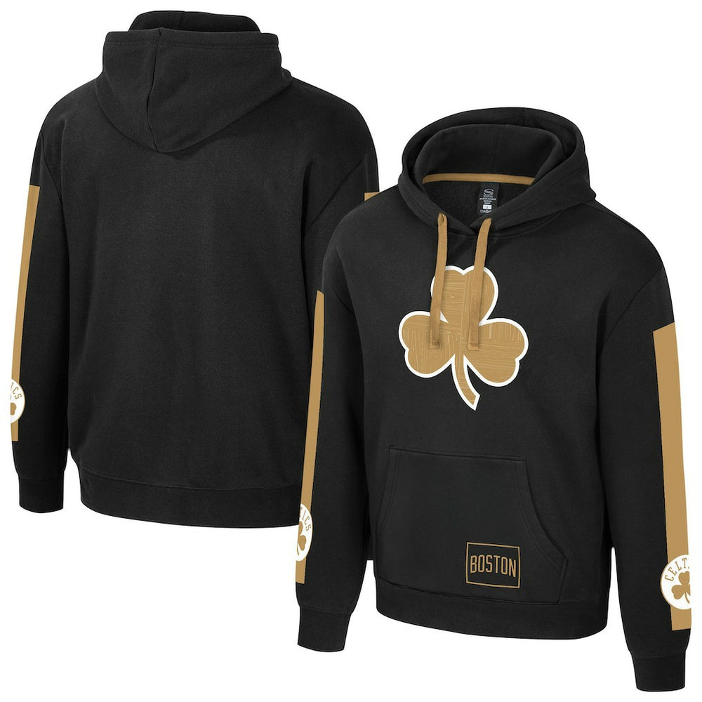 Boston Celtics Stadium Essentials Unisex 2025/26 City Edition City Star Hoodie Black - NBA