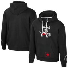 Toronto Raptors Stadium Essentials Unisex 2025/26 City Edition City Star Hoodie Black - NBA