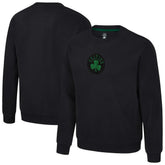 Boston Celtics Stadium Essentials Unisex Club Level Chenille Sweatshirt Black - NBA