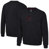 Cleveland Cavaliers Stadium Essentials Unisex Club Level Chenille Sweatshirt Black - NBA