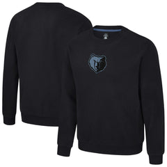 Memphis Grizzlies Stadium Essentials Unisex Club Level Chenille Sweatshirt Black - NBA