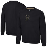 Milwaukee Bucks Stadium Essentials Unisex Club Level Chenille Sweatshirt Black - NBA