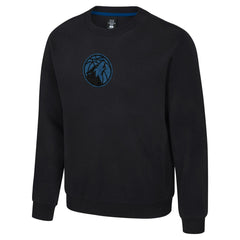 Minnesota Timberwolves Stadium Essentials Unisex Club Level Chenille Sweatshirt Black - NBA